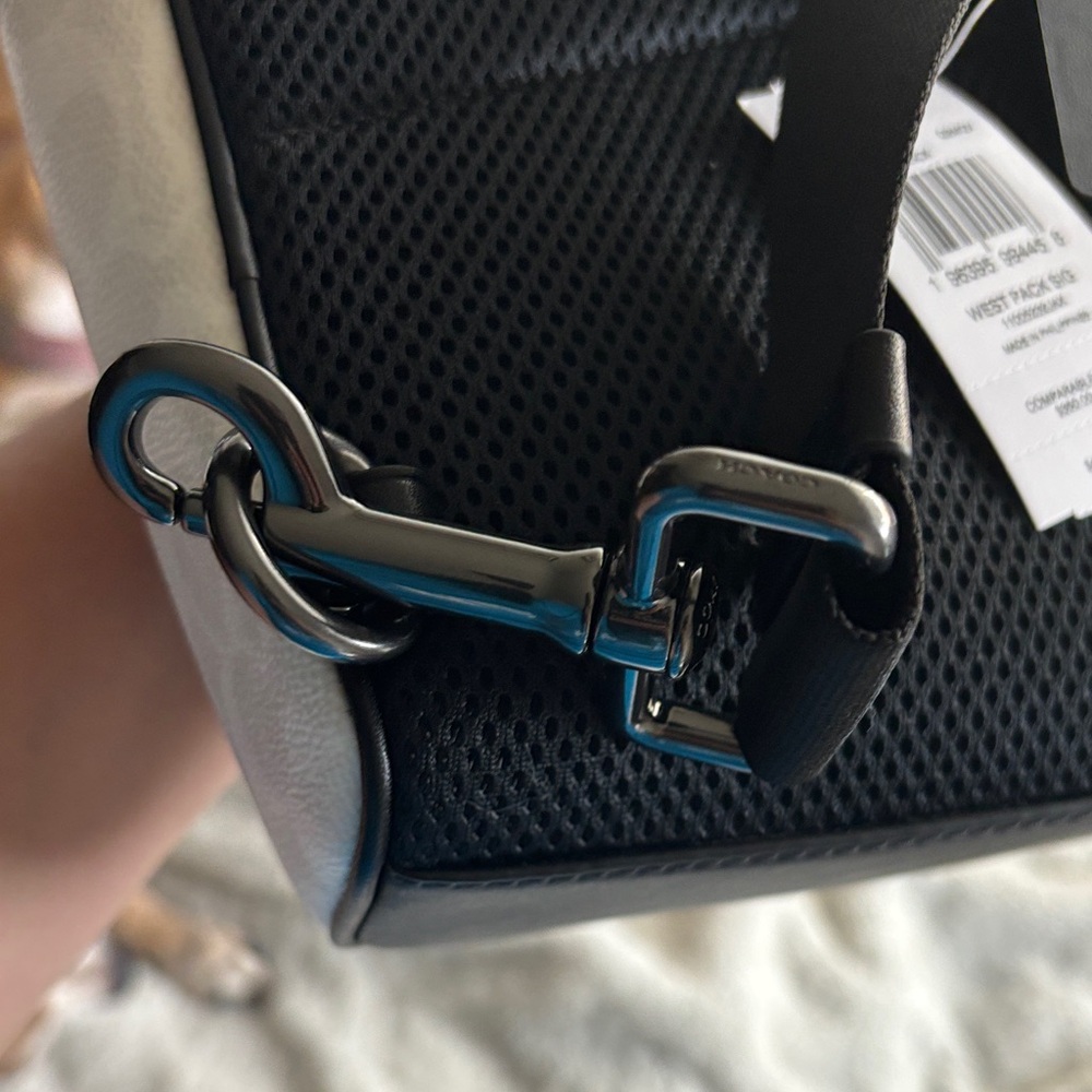 Coach Black and White Crossbody Bag - Picture 5 of 12